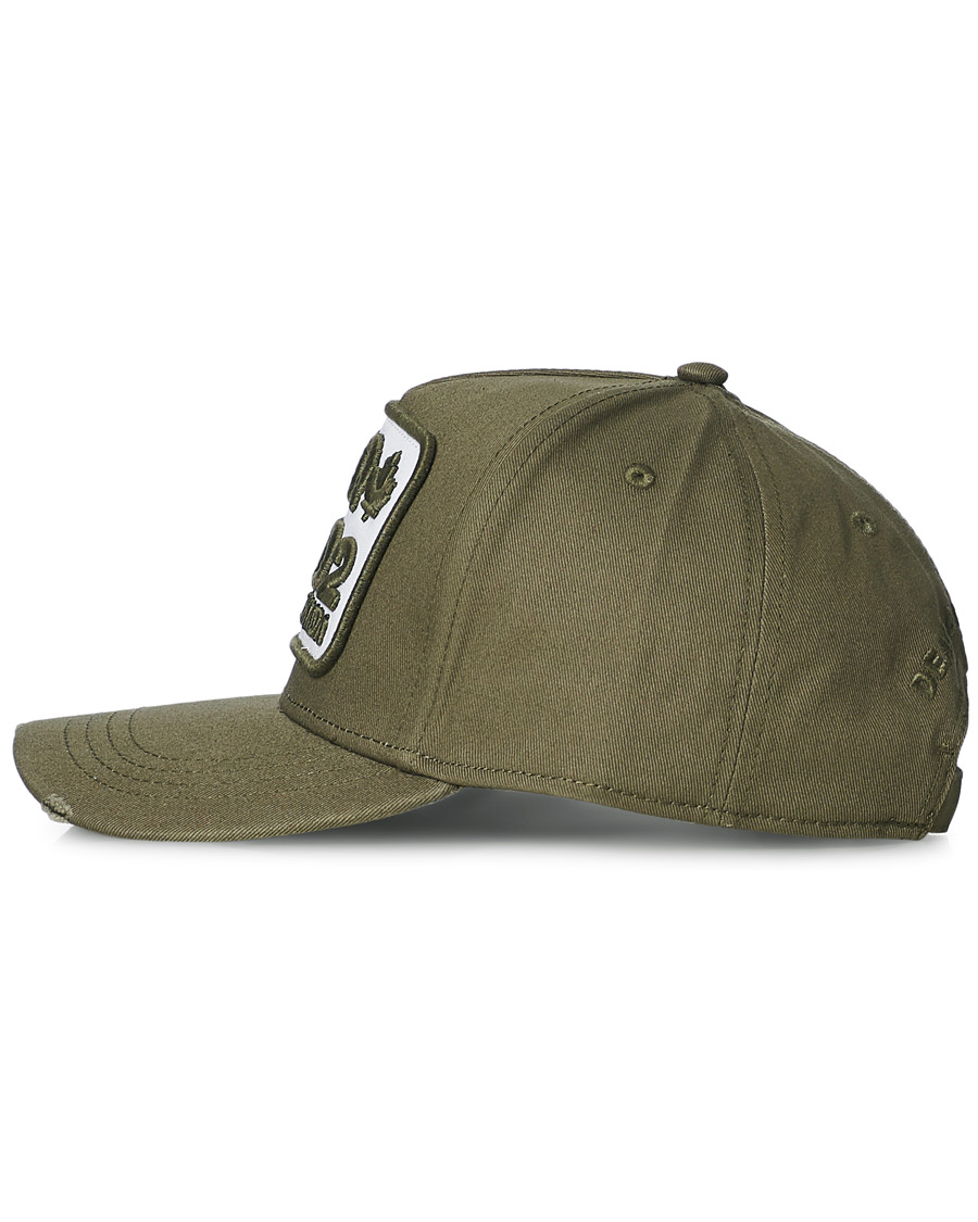 Herr | Dsquared2 Patch Baseball Cap Military | Dsquared2 | Patch Baseball Cap Military