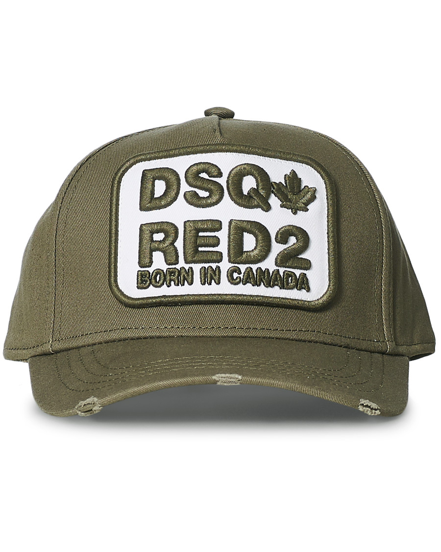 Herr | Dsquared2 Patch Baseball Cap Military | Dsquared2 | Patch Baseball Cap Military
