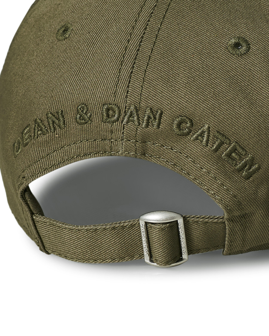 Herr | Dsquared2 Patch Baseball Cap Military | Dsquared2 | Patch Baseball Cap Military
