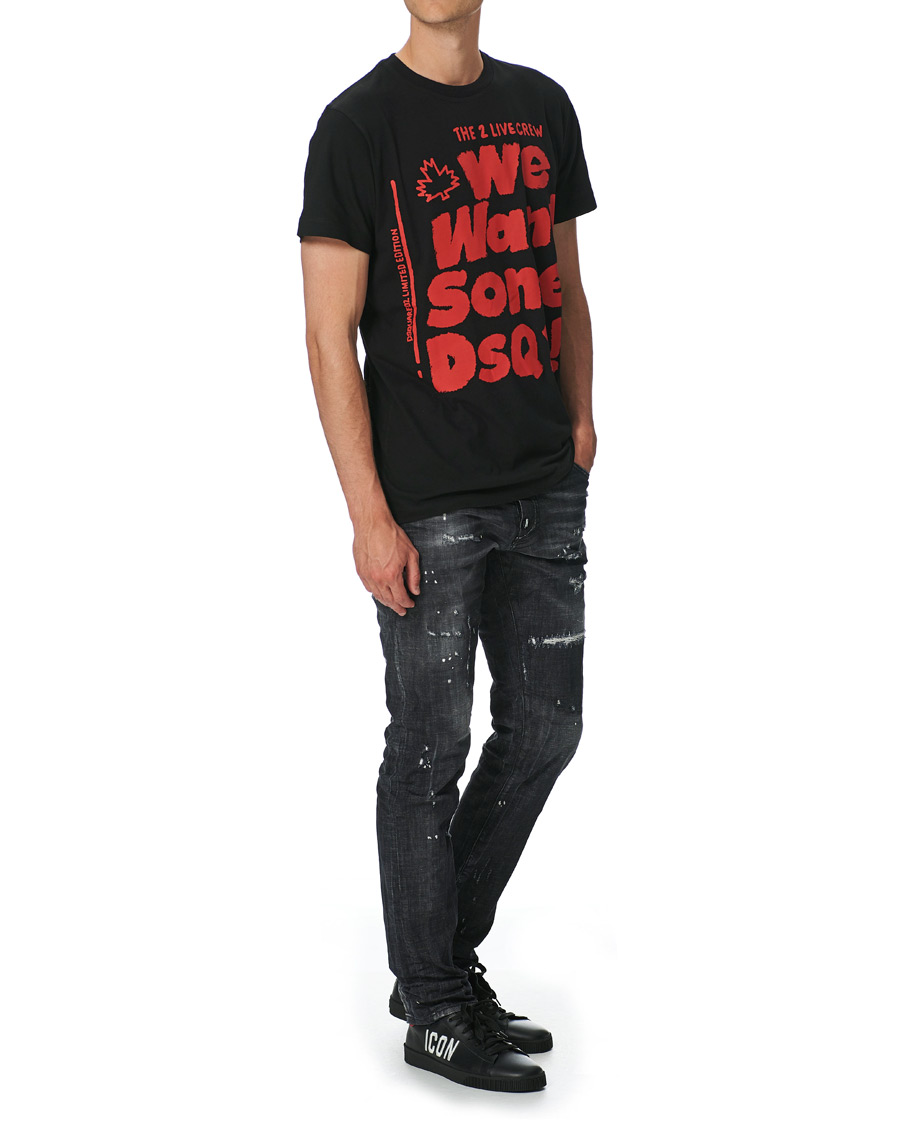 Herr | Dsquared2 Icon Sneaker Black | Dsquared2 | Icon Sneaker Black