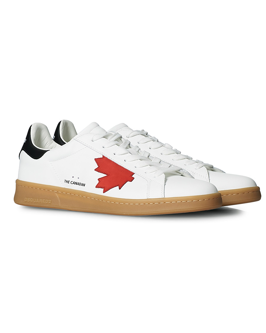 Herr | Dsquared2 The Canadian Leaf Sneaker White | Dsquared2 | The Canadian Leaf Sneaker White