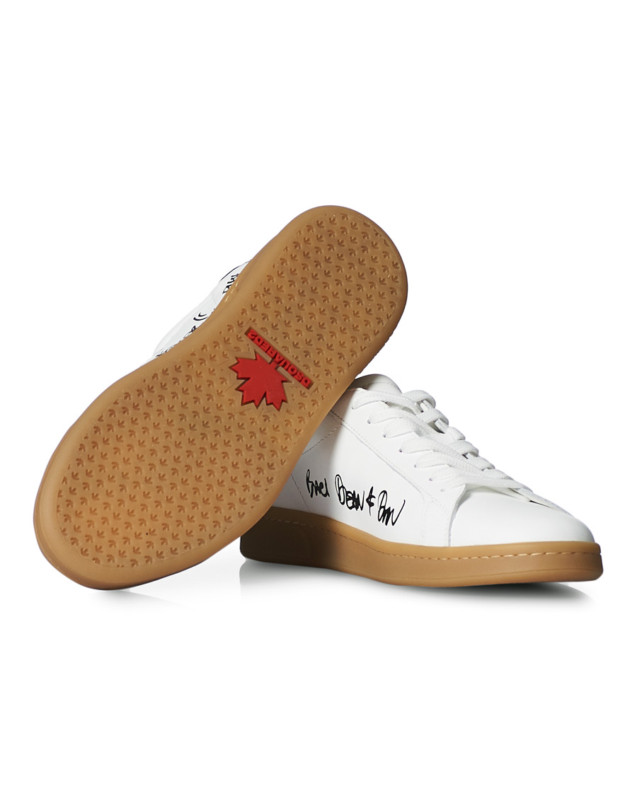 Herr | Dsquared2 The Canadian Leaf Sneaker White | Dsquared2 | The Canadian Leaf Sneaker White