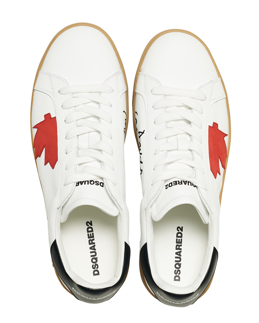 Herr | Dsquared2 The Canadian Leaf Sneaker White | Dsquared2 | The Canadian Leaf Sneaker White