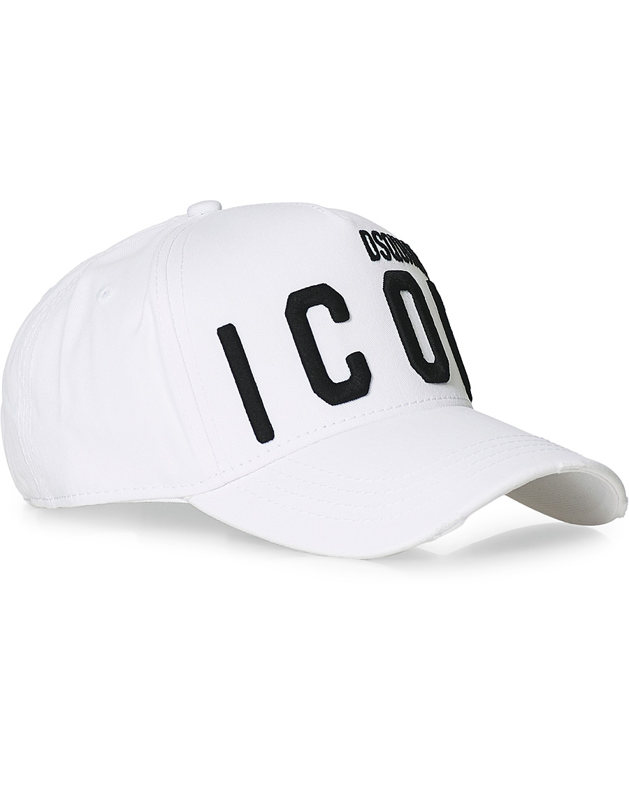 Herr | Dsquared2 Icon Baseball Cap White | Dsquared2 | Icon Baseball Cap White