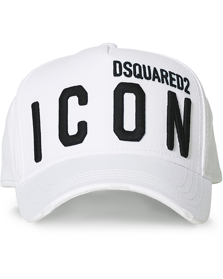 Herr | Dsquared2 Icon Baseball Cap White | Dsquared2 | Icon Baseball Cap White