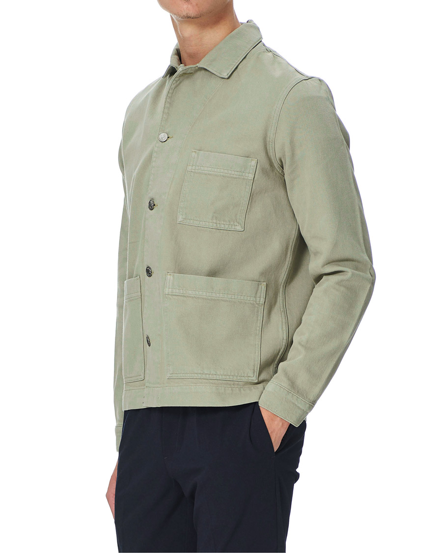 Herr | Skjortor | Samsøe Samsøe | Samsøe & Samsøe New Worker Jacket Seagrass