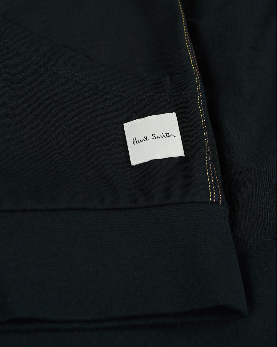 Herr | Paul Smith Tape Zip Hoodie Black | Paul Smith | Tape Zip Hoodie Black