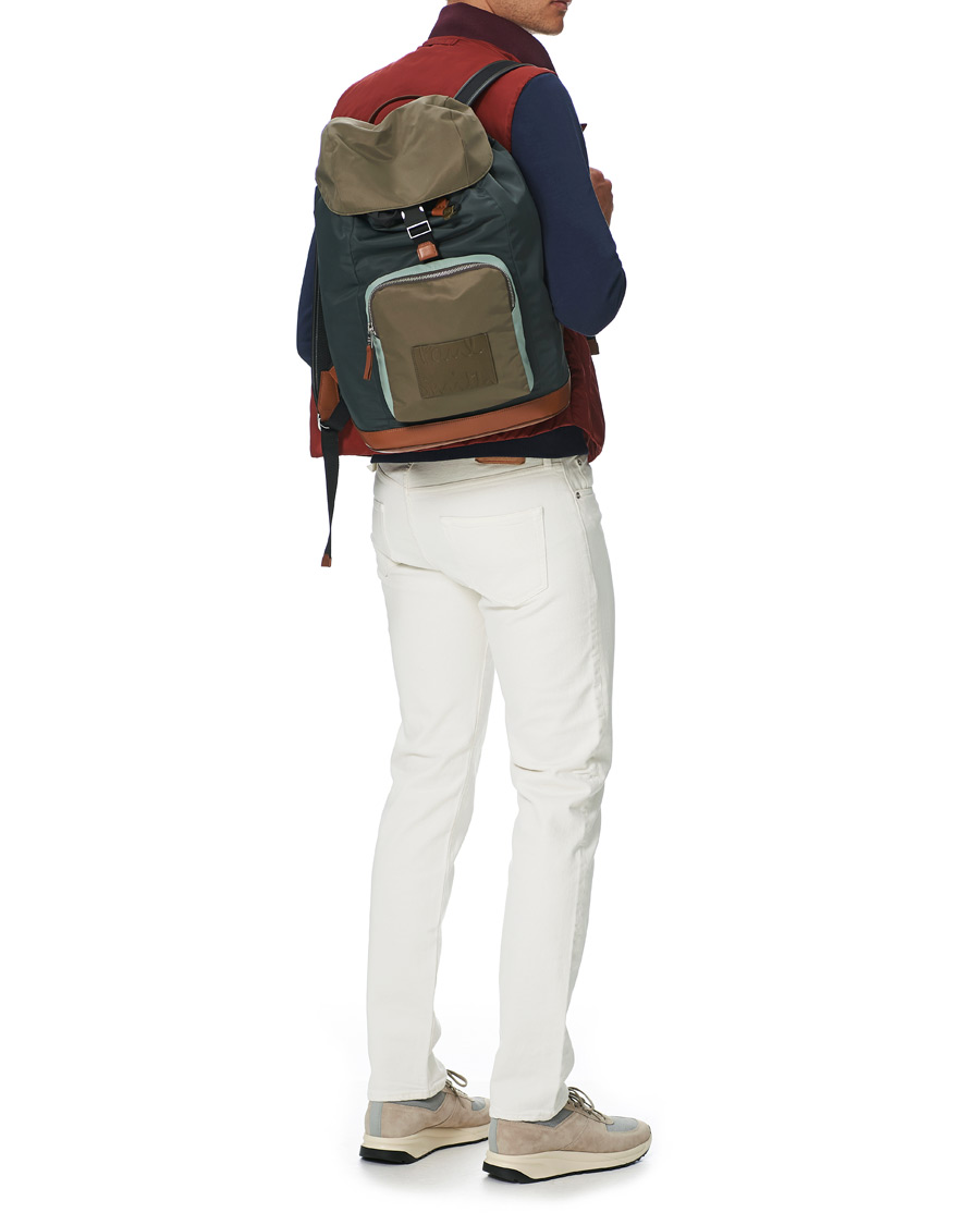 Herr | Paul Smith Nylon/Leather Backpack Black | Paul Smith | Nylon/Leather Backpack Black