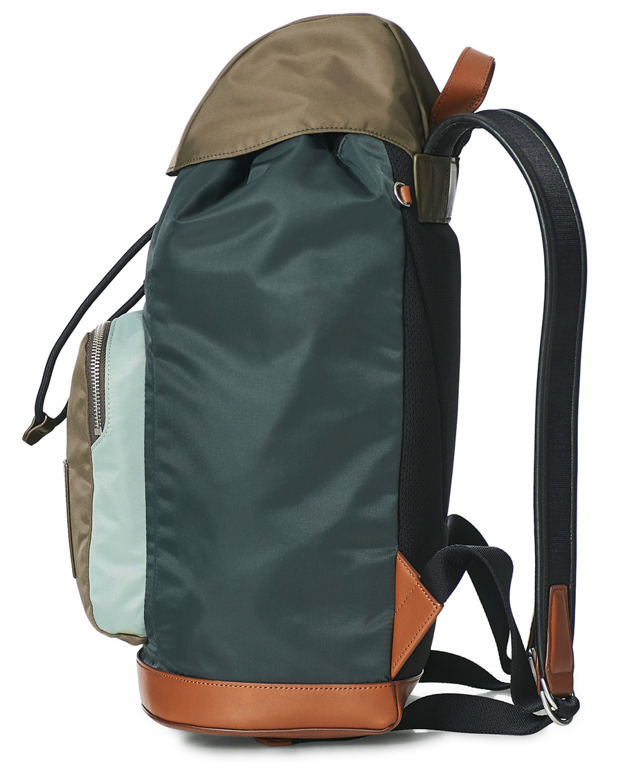 Herr | Paul Smith Nylon/Leather Backpack Black | Paul Smith | Nylon/Leather Backpack Black