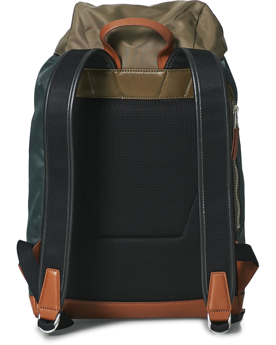 Herr | Paul Smith Nylon/Leather Backpack Black | Paul Smith | Nylon/Leather Backpack Black