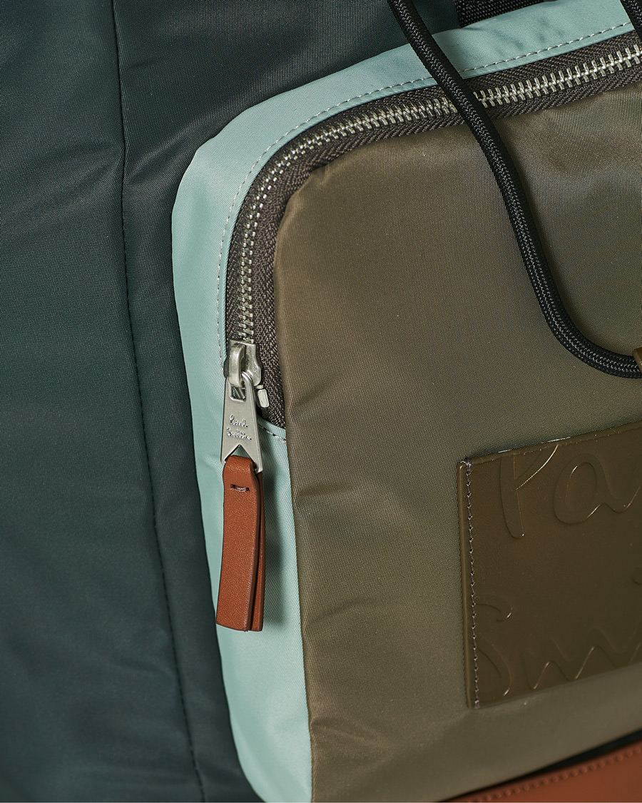 Herr | Paul Smith Nylon/Leather Backpack Black | Paul Smith | Nylon/Leather Backpack Black