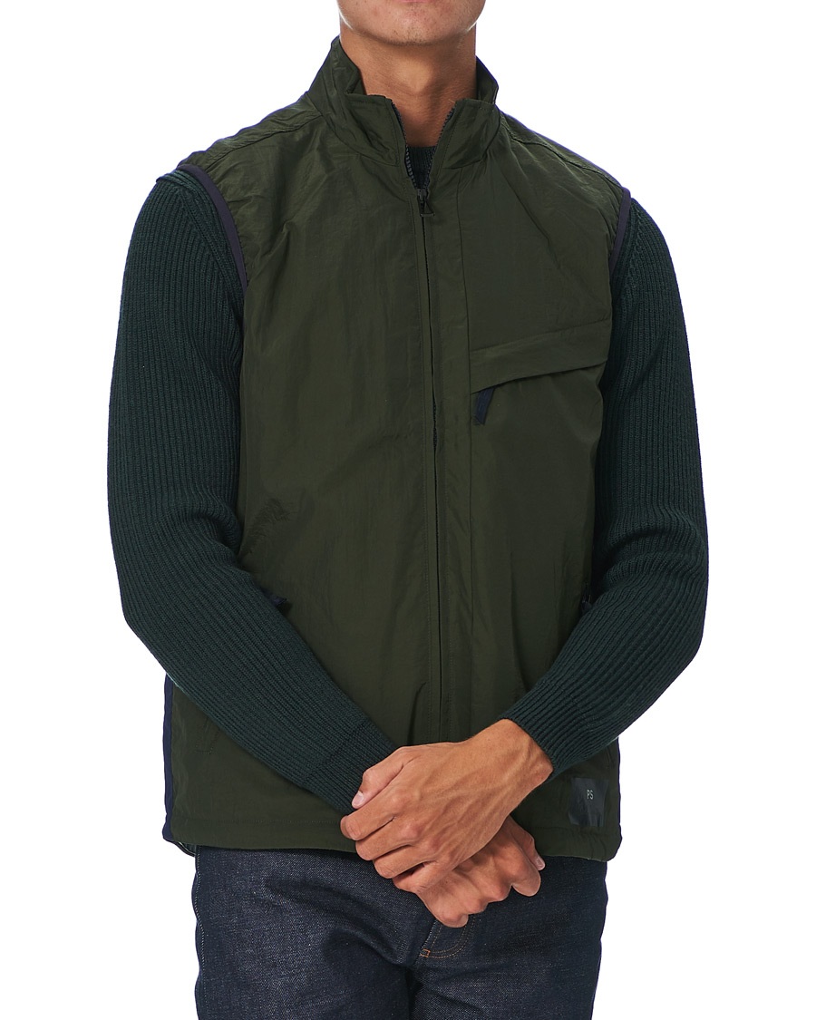 Herr | Jackor | PS Paul Smith | Nylon Gilet Olive