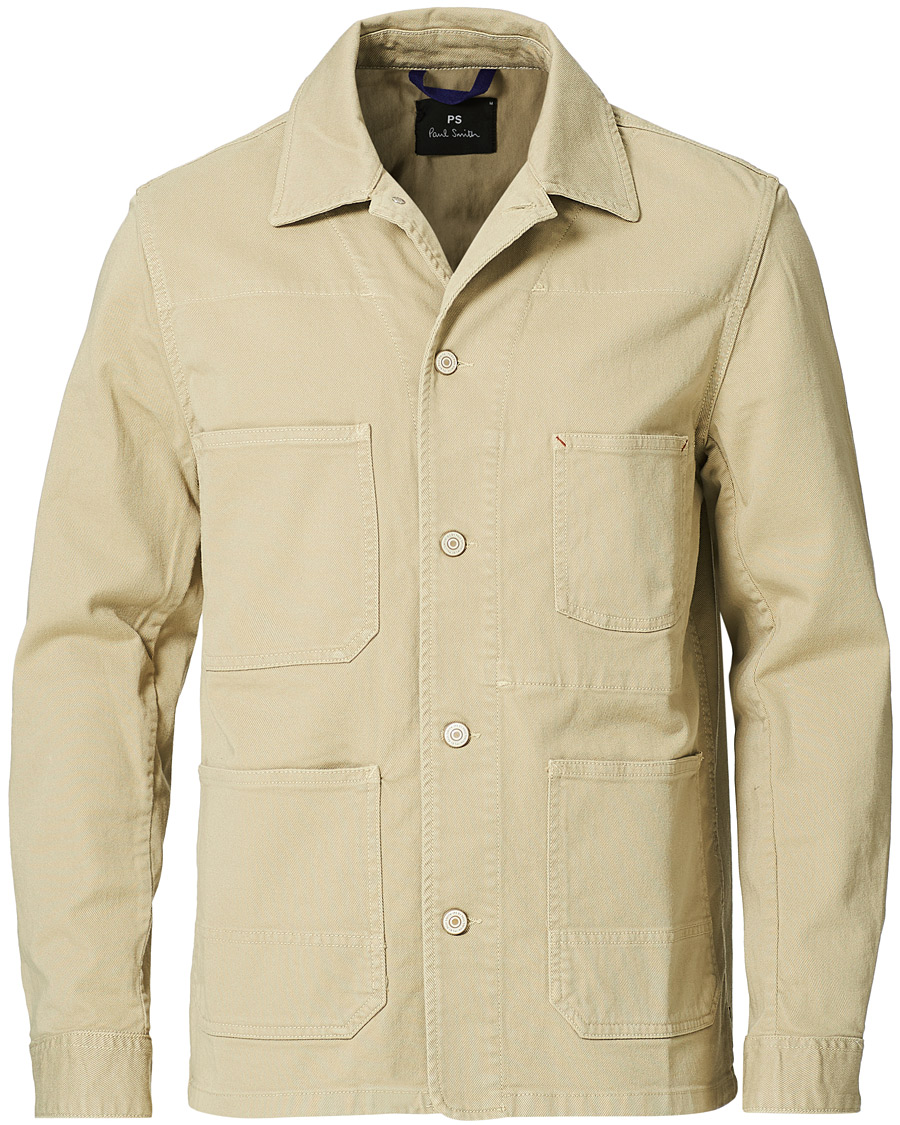 Herr | Jackor | PS Paul Smith | Cotton Chore Jacket Beige