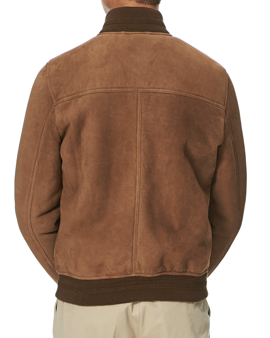 Herr | Jackor | Valstar | Shearling Valstarino Jacket Dark Brown