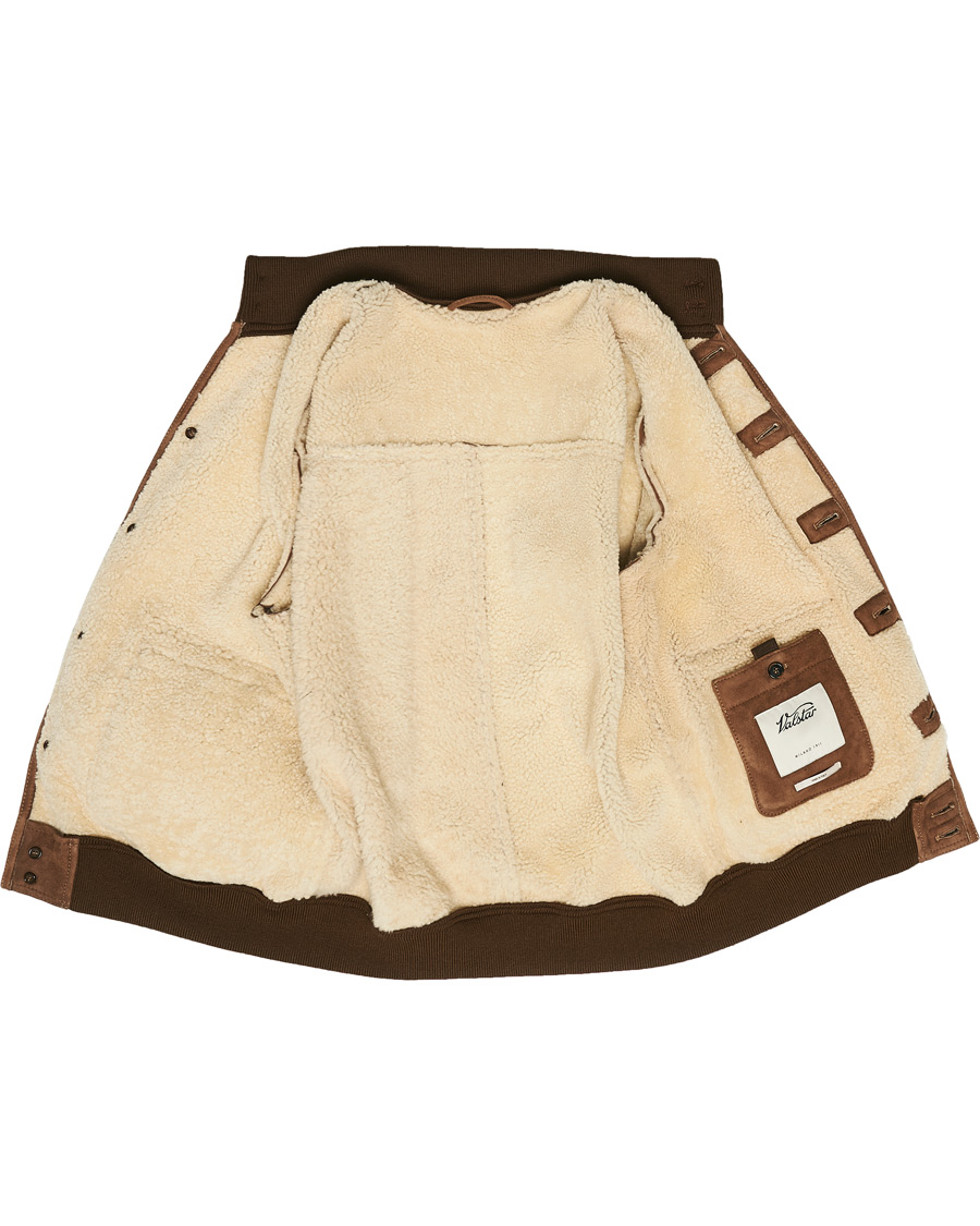 Herr | Jackor | Valstar | Shearling Valstarino Jacket Dark Brown