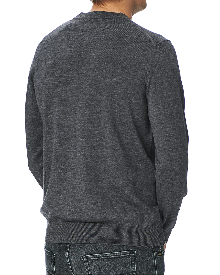 Herr | Tröjor | NN07 | Ted Merino Crew Neck Pullover Antracite