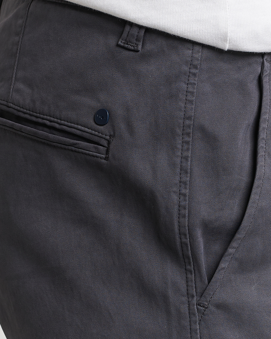 Herr | Byxor | NN07 | Marco Slim Fit Stretch Chinos Concrete