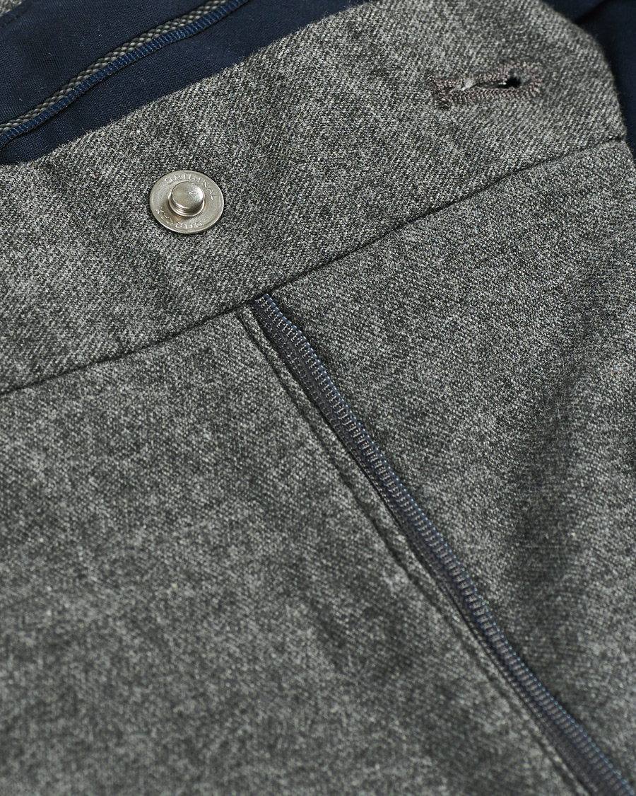 Herr | Byxor | NN07 | Theo Regular Fit Brushed Cotton Chinos Grey