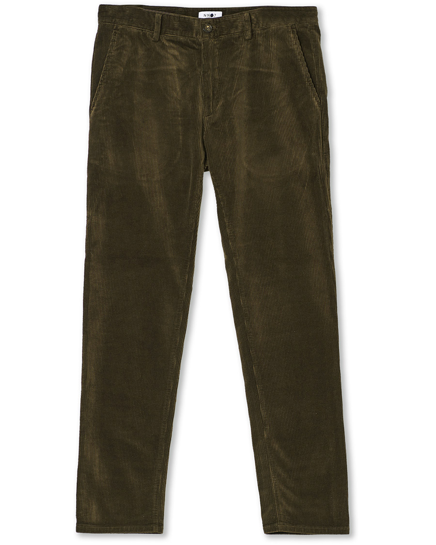 Herr | Byxor | NN07 | Karl Regular Fit Corduroy Trousers Clay W29L32