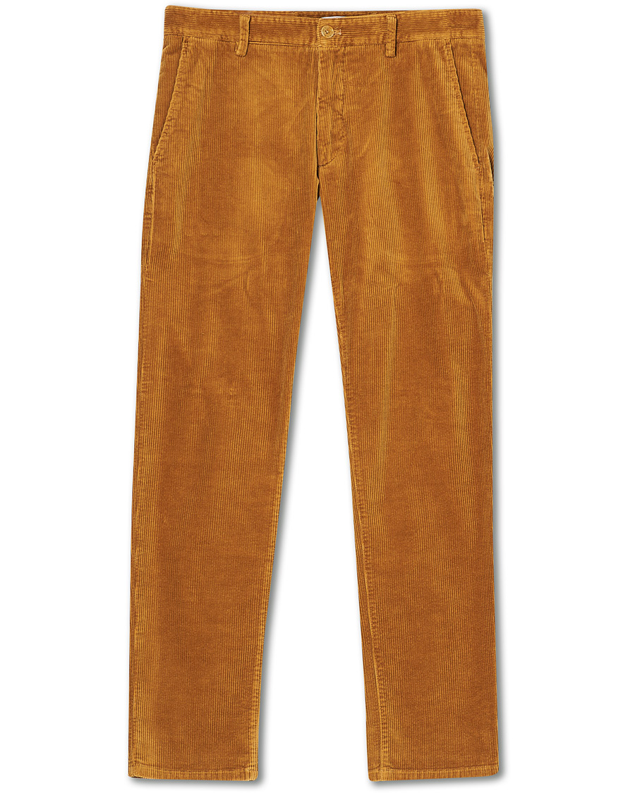 Herr | Byxor | NN07 | Karl Regular Fit Corduroy Trousers Camel