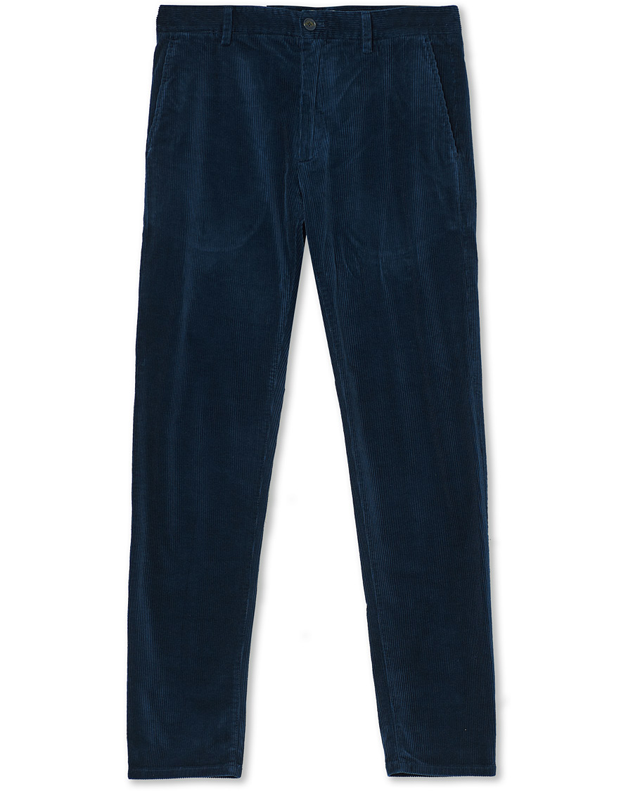 Herr | Byxor | NN07 | Karl Regular Fit Corduroy Trousers Ocean