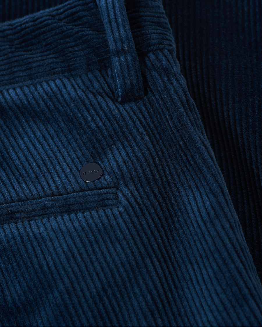 Herr | Byxor | NN07 | Karl Regular Fit Corduroy Trousers Ocean