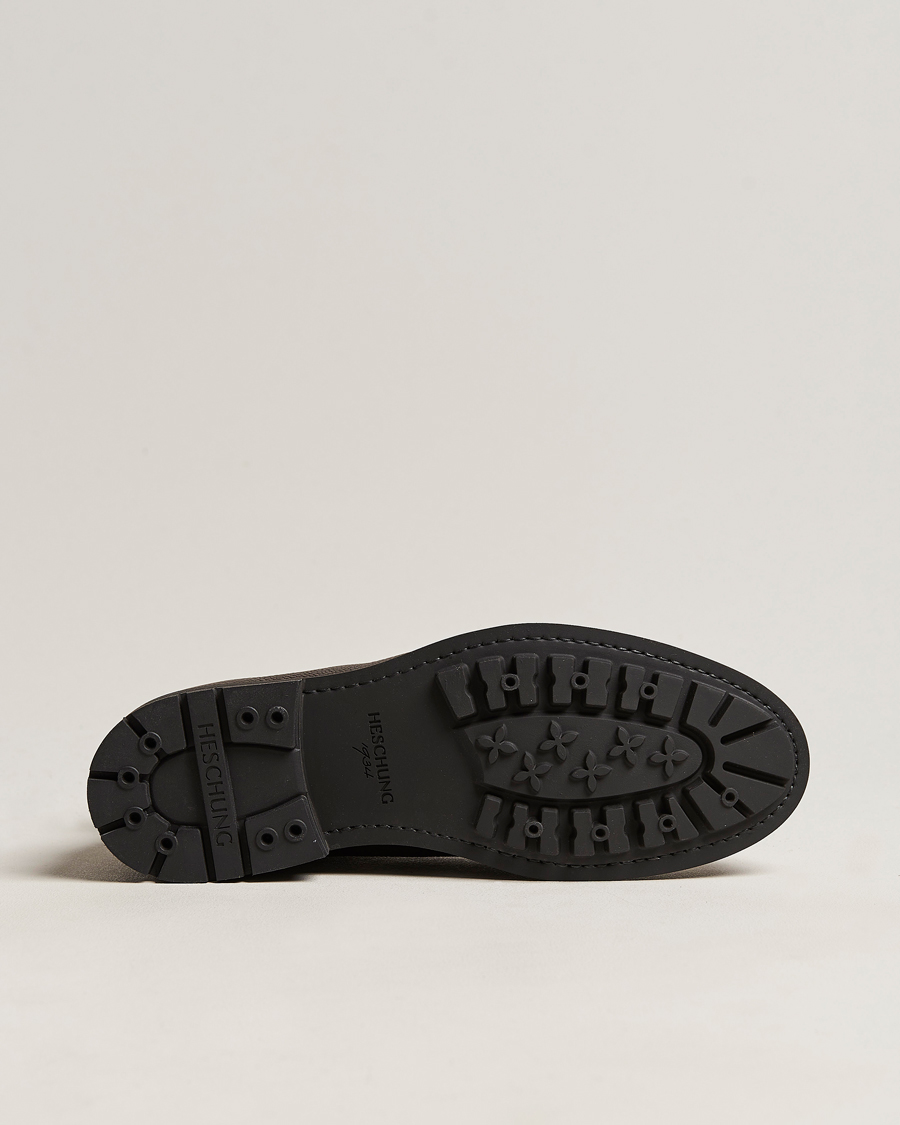 Herr | Heschung Raphia Leather/Suede Boot Moro/Coffee | Heschung | Raphia Leather/Suede Boot Moro/Coffee