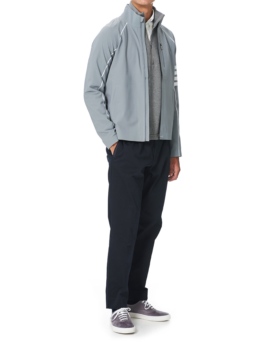 Herr | Jackor | Thom Browne | 4 Bar Tokio Compression Jacket Light Grey