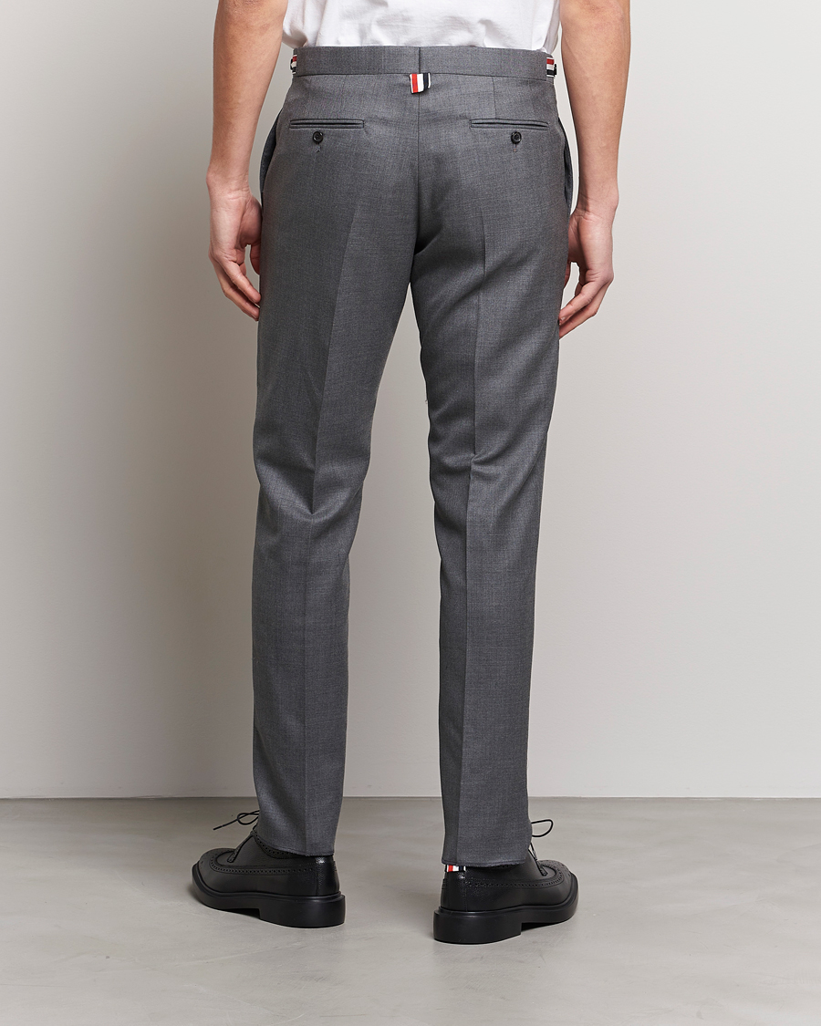 Herr | Byxor | Thom Browne | Super 120s Wool Trousers Medium Grey