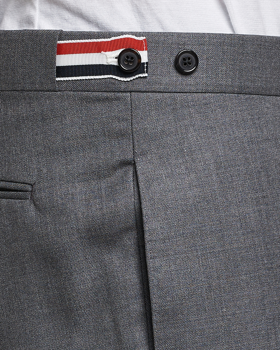 Herr | Byxor | Thom Browne | Super 120s Wool Trousers Medium Grey
