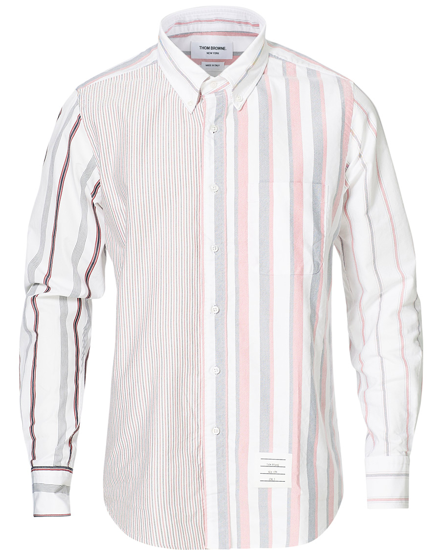 Herr | Skjortor | Thom Browne | Funmix Patchwork Shirt Multicolor