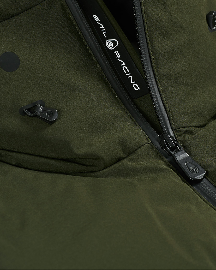 Herr | Jackor | Sail Racing | Race Welded Down Hood Dark Forest