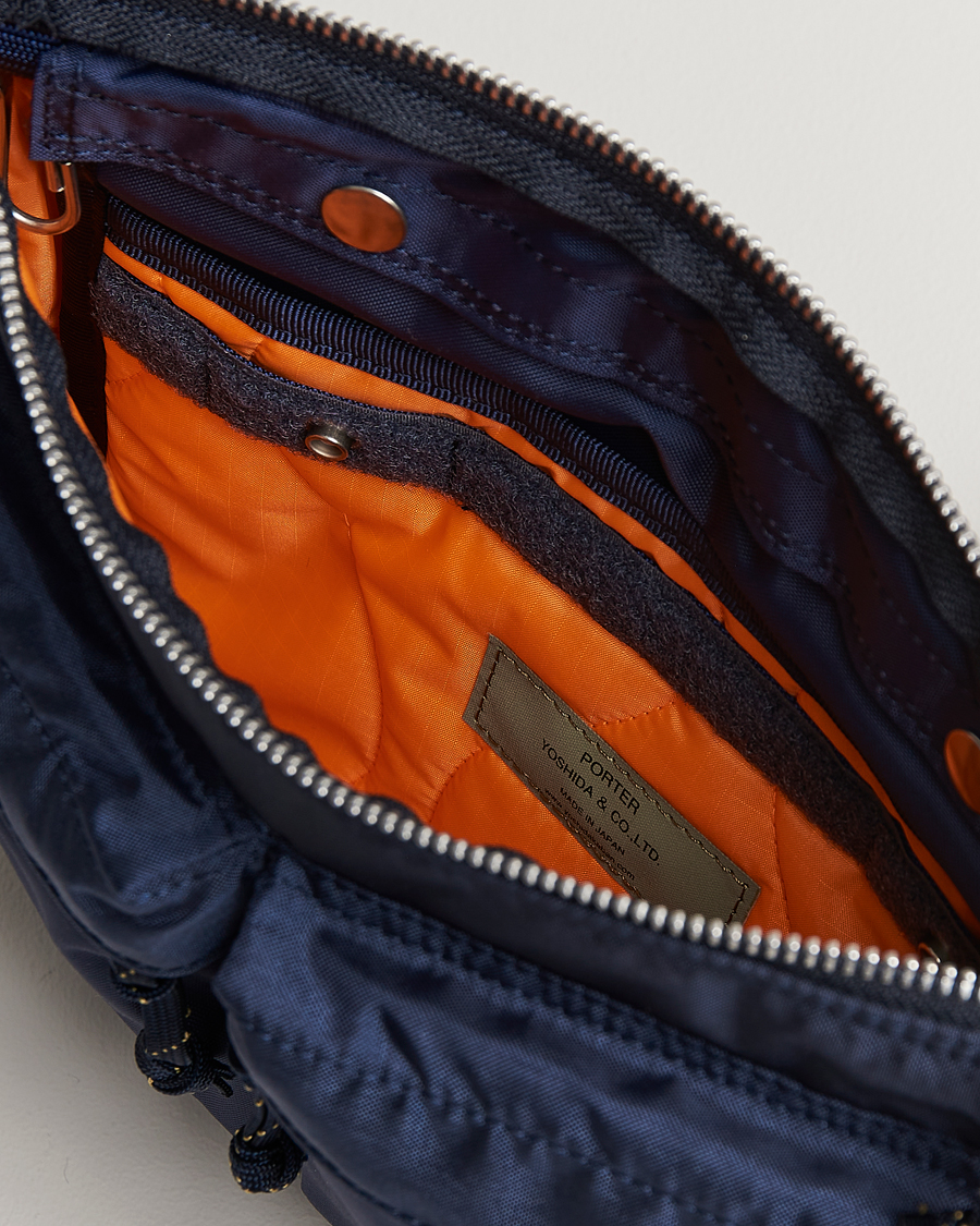 Herr | Väskor | Porter-Yoshida & Co. | Force Small Shoulder Bag Navy Blue