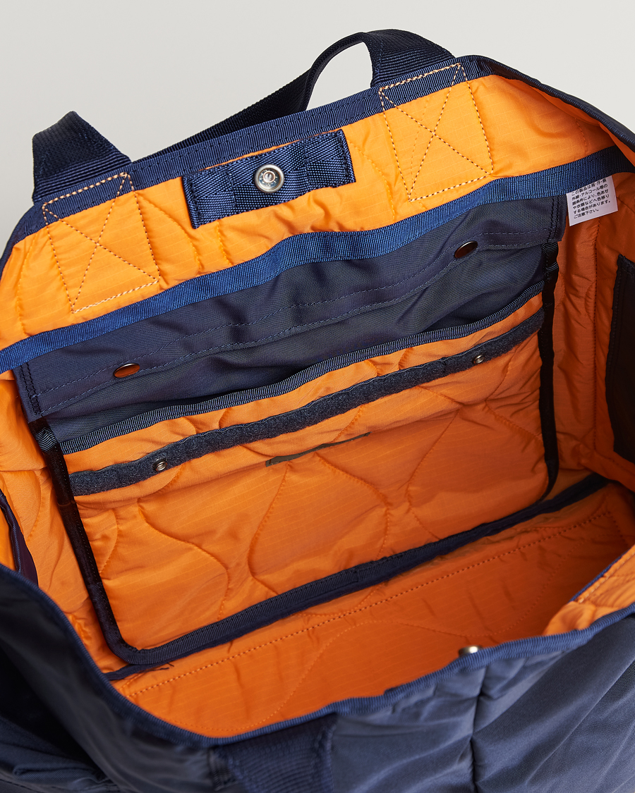 Herr | Väskor | Porter-Yoshida & Co. | Force 2Way Tote Bag Navy Blue