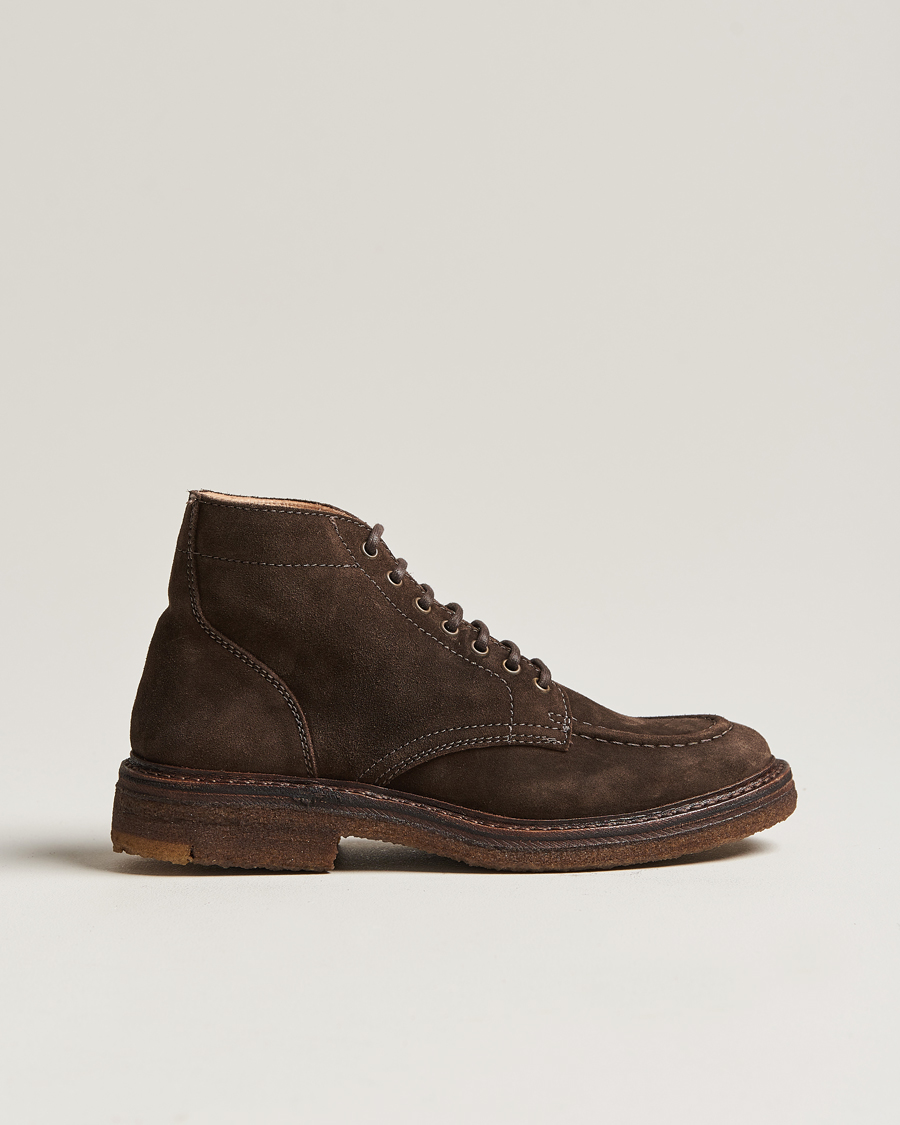 Herr | Kängor | Astorflex | Nuvoflex Lace Up Boot Dark Brown Suede