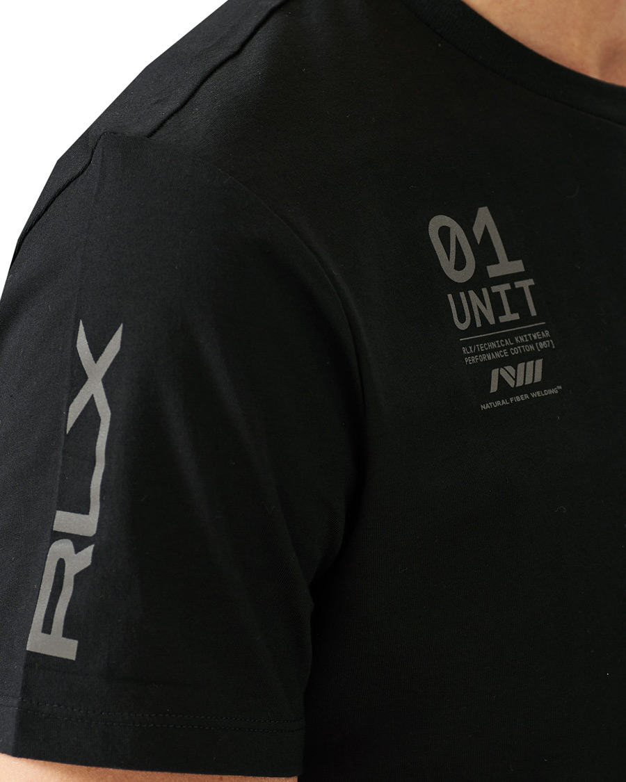 Herr | T-Shirts | RLX Ralph Lauren | Ultimate Performance Crew Neck Tee Black