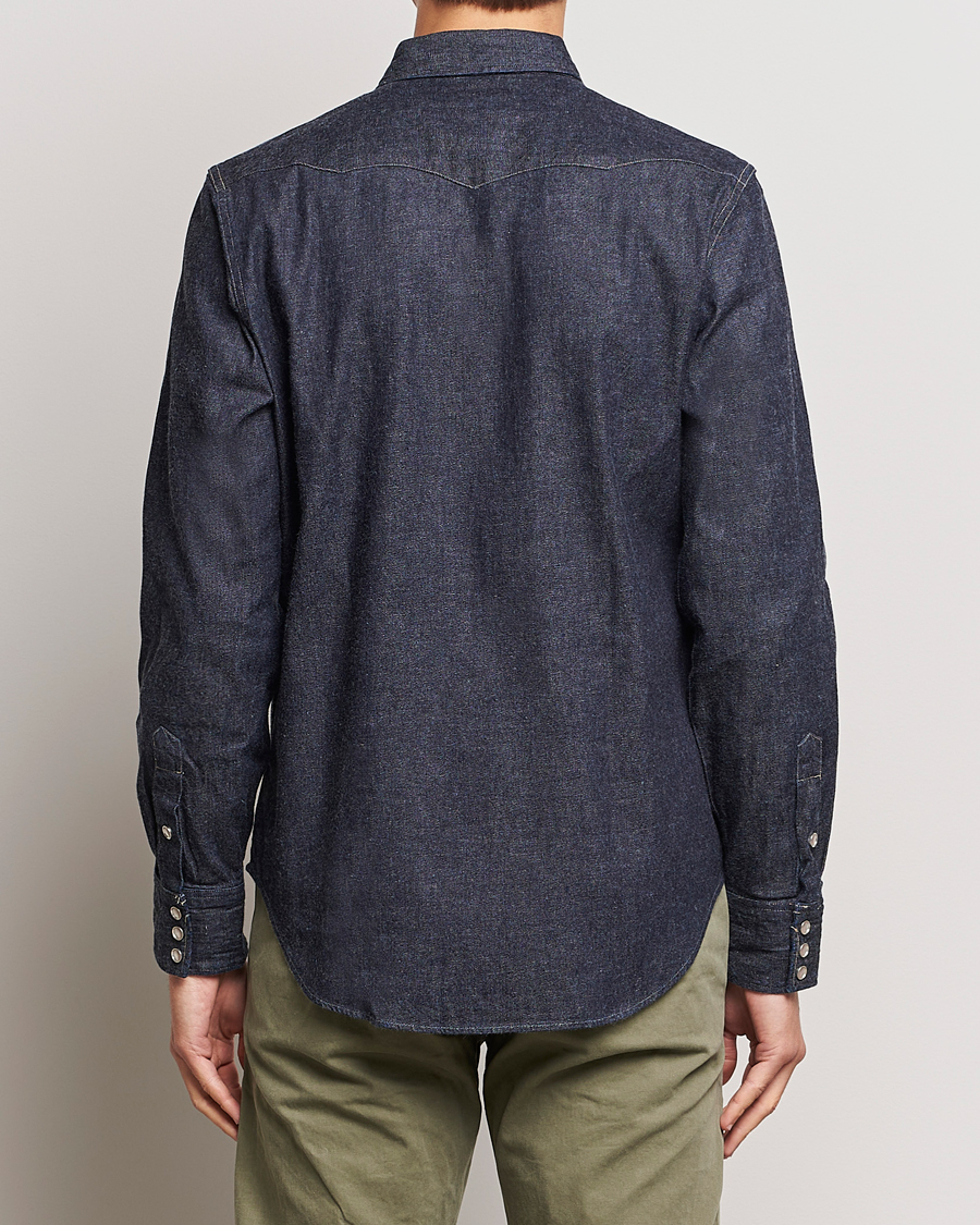 Herr | Skjortor | RRL | Buffalo Western Shirt Rinse