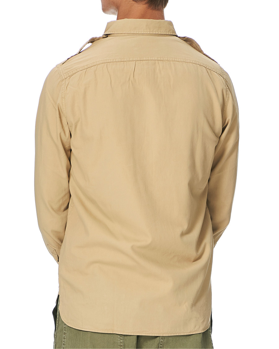 Herr | Skjortor | RRL | New Military Pocket Shirt Classic Khaki