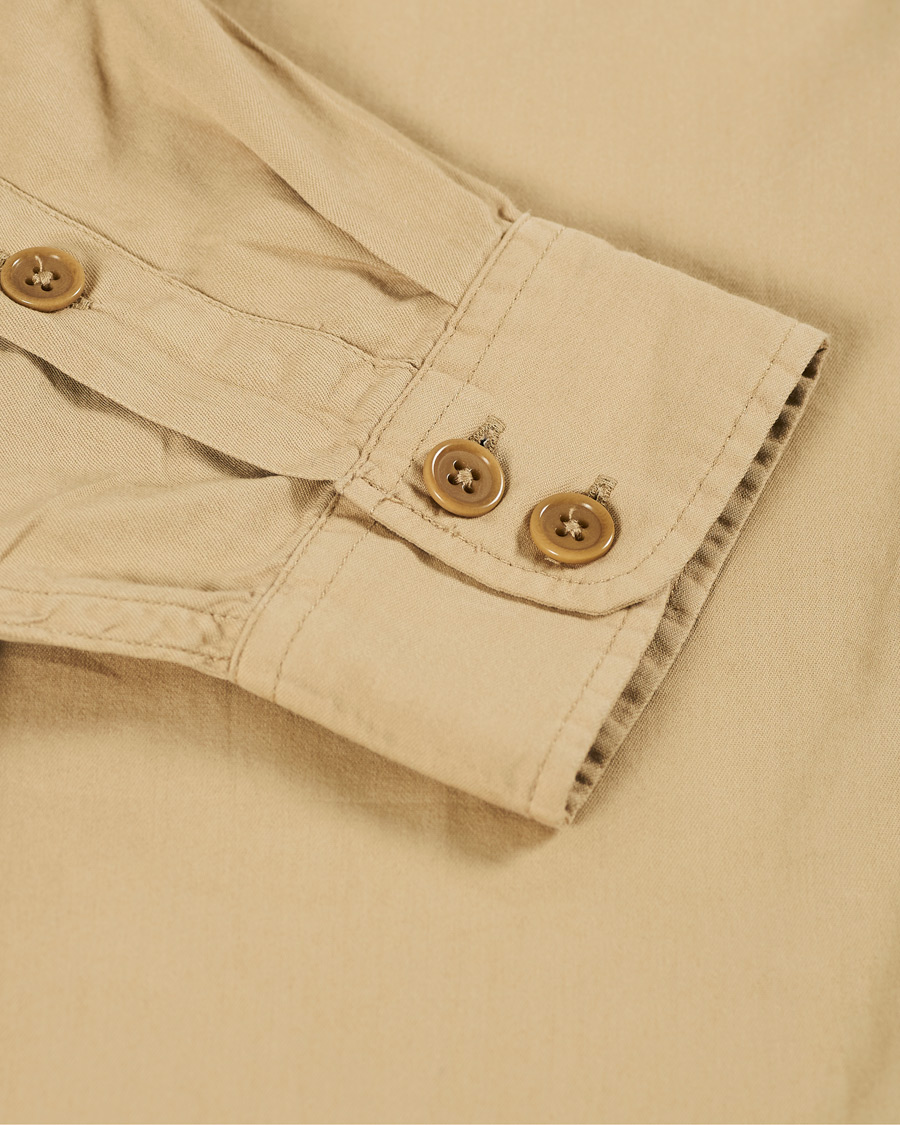 Herr | Skjortor | RRL | New Military Pocket Shirt Classic Khaki