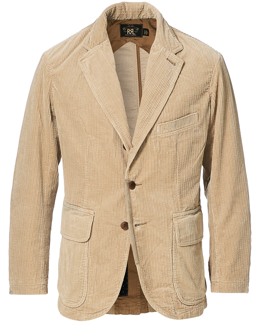 Herr | Kavajer | RRL | Howdon Corduroy Sport Jacket Stone