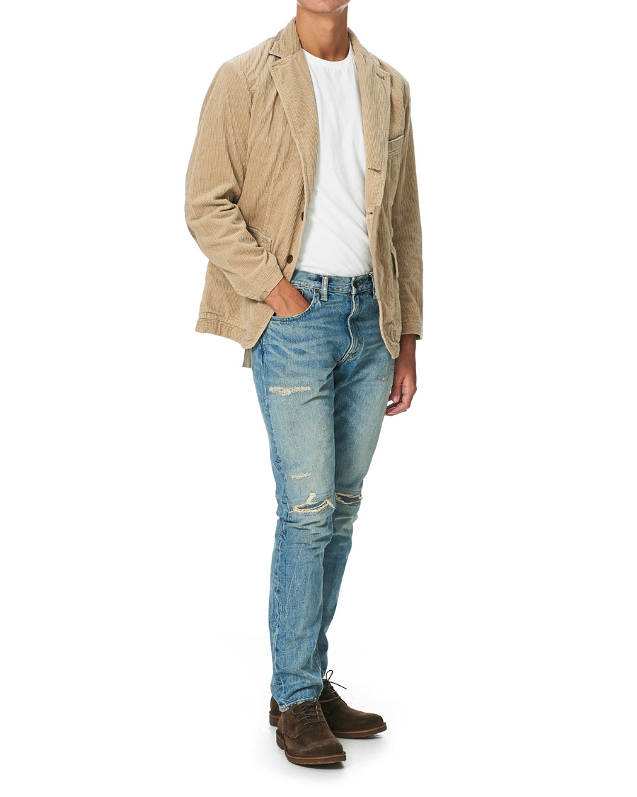 Herr | Kavajer | RRL | Howdon Corduroy Sport Jacket Stone