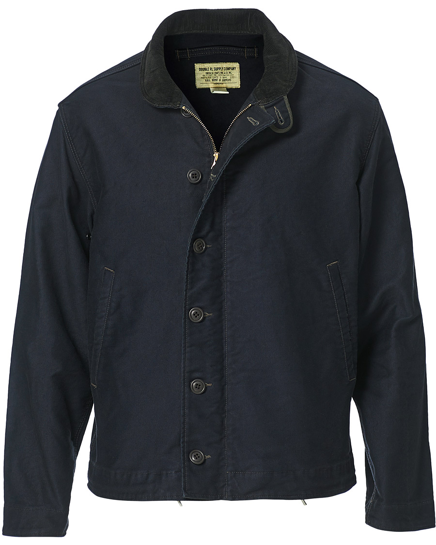 Herr | Jackor | RRL | Bower Deck Jacket Dark Navy