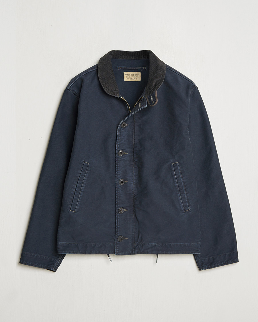 Herr | Jackor | RRL | Bower Deck Jacket Dark Navy