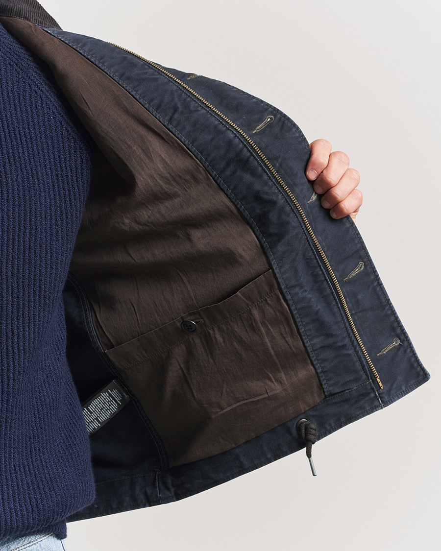Herr | Jackor | RRL | Bower Deck Jacket Dark Navy