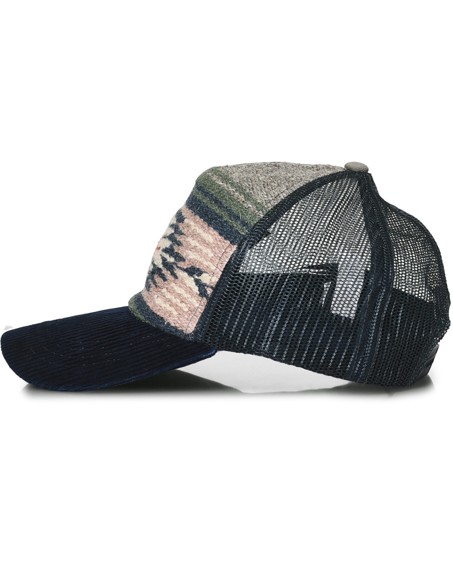 Herr | RRL Mesh Trucker Cap Indigo | RRL | Mesh Trucker Cap Indigo