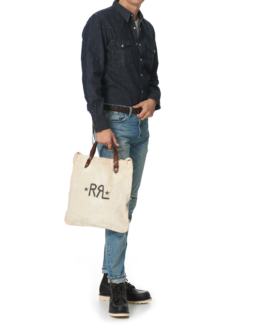 Herr | RRL Market Tote Bag Greige | RRL | Market Tote Bag Greige