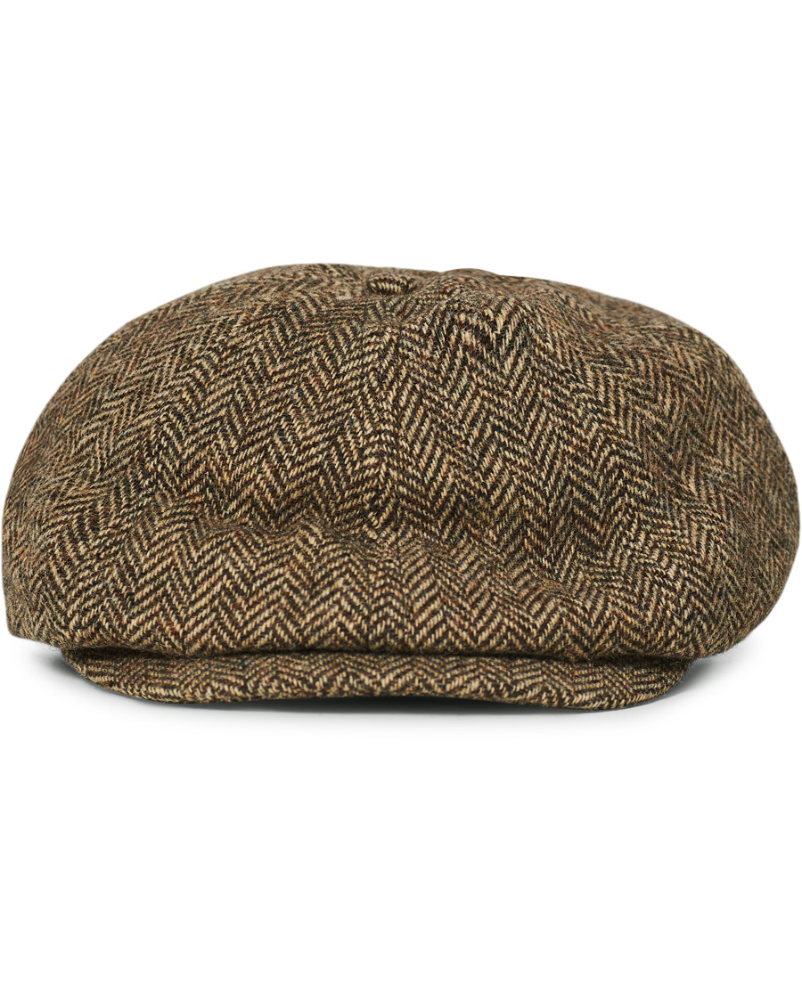 Herr | RRL Newsboy Cap Black/Tan | RRL | Newsboy Cap Black/Tan
