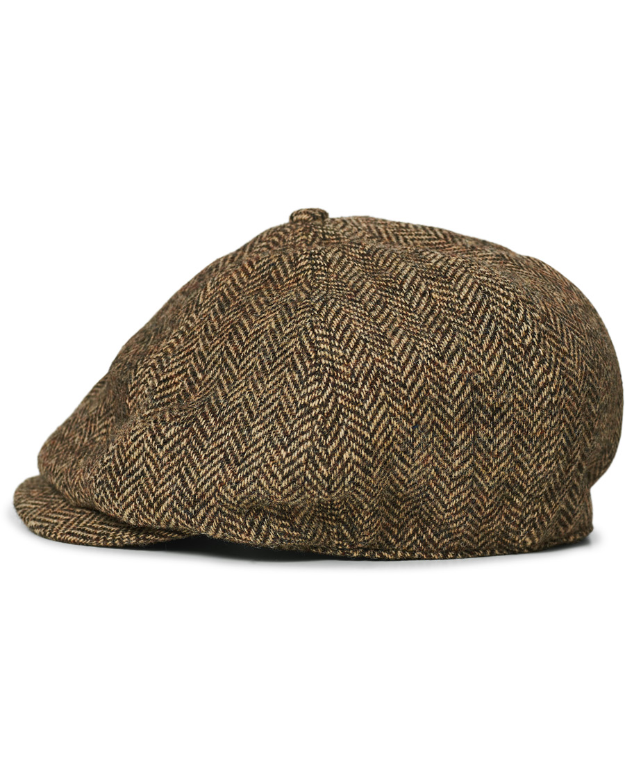 Herr | RRL Newsboy Cap Black/Tan | RRL | Newsboy Cap Black/Tan