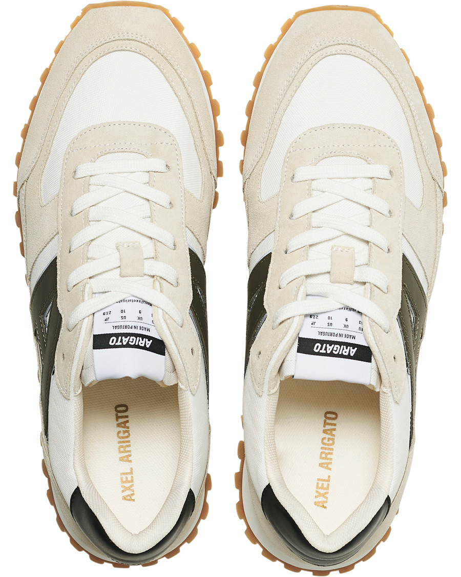 Herr | Axel Arigato Aeon Running Sneaker Beige/Green | Axel Arigato | Aeon Running Sneaker Beige/Green