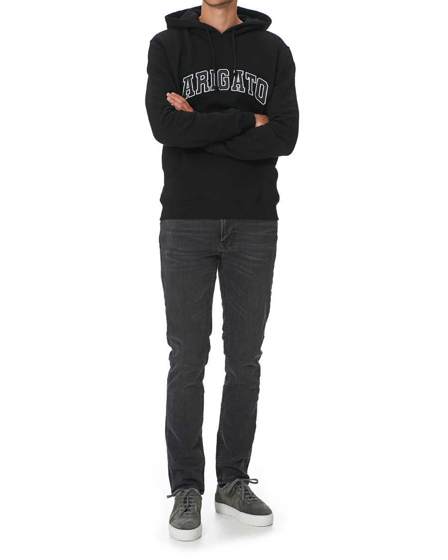 Herr | Tröjor | Axel Arigato | College Logo Hoodie Black